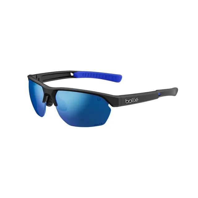Bollé Victus M occhiali ciclismo nero Volt+ Offshore polarizzati