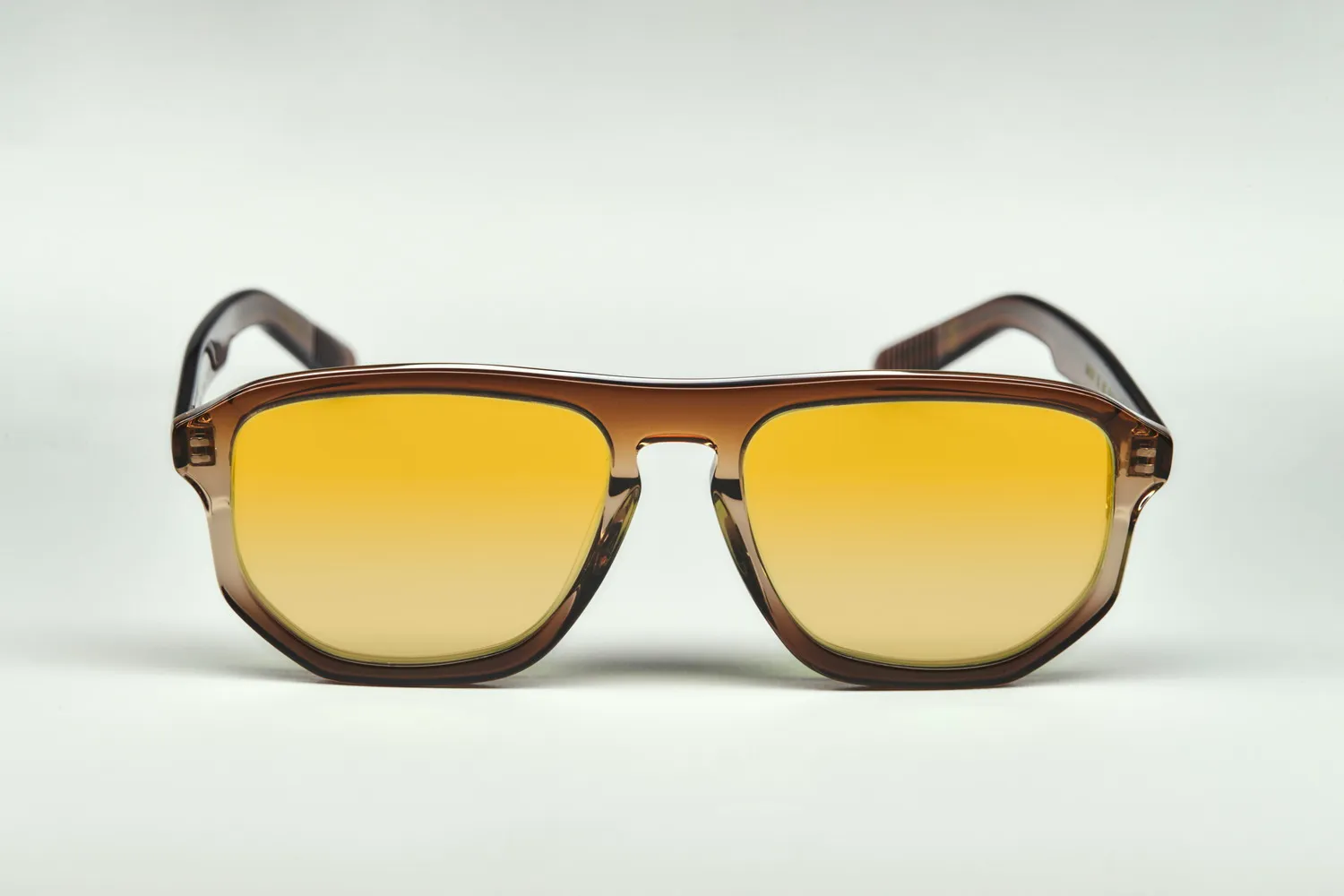 Lesca La Collection Maio XL montatura da vista cognac acetato