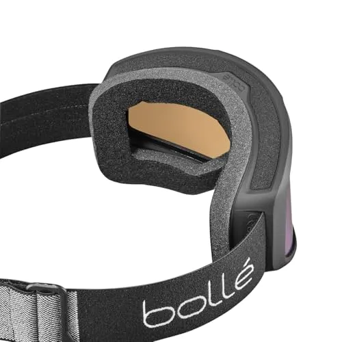 Bollé Bedrock Plus maschera sci Black Matte Bronze Blue antiappannante